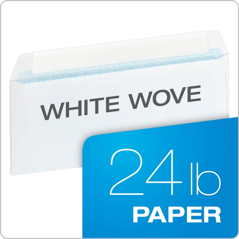 Columbian #10 Double-Window Security Envelopes, 4-1/8 x 9-1/2 Inches, Self-Sealing, for Invoices, Statements and Legal Documents, 250/Box (COLO176), White - Image 5